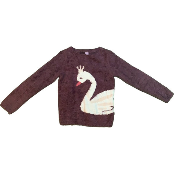 Pullover mit Schwan - Emily's Wunderlädchen Baby- und Kindersecondhand