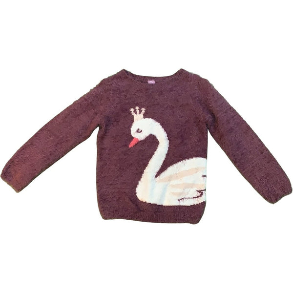 Pullover Schwan mit Krone - Emily's Wunderlädchen Baby- und Kindersecondhand