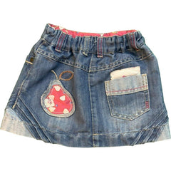 Rock mit Apfel Stickerei - Emily's Wunderlädchen Baby- und Kindersecondhand