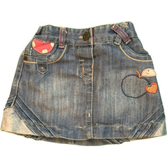 Rock mit Apfel Stickerei - Emily's Wunderlädchen Baby- und Kindersecondhand