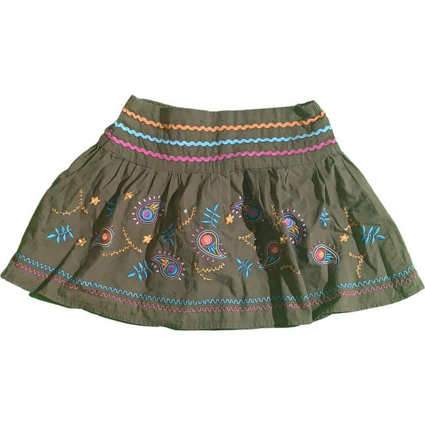 Rock mit Stickereien - Emily's Wunderlädchen Baby- und Kindersecondhand