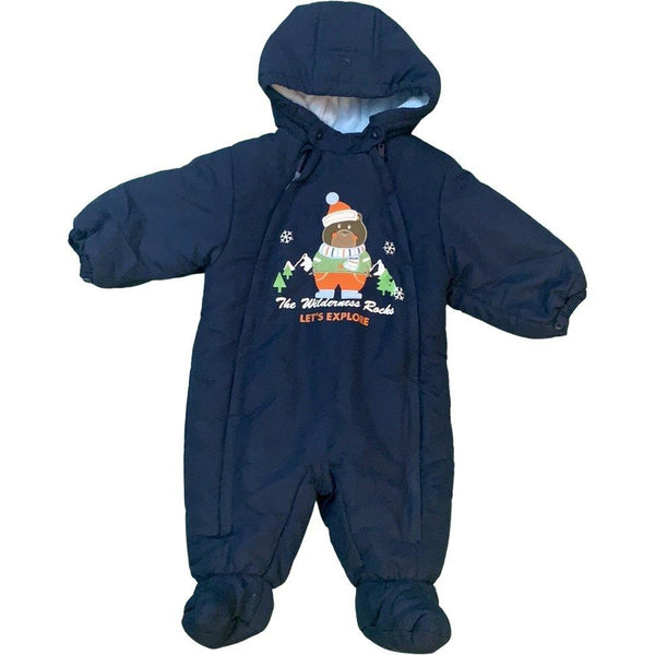 Schneeoverall mit Bär - Emily's Wunderlädchen Baby- und Kindersecondhand