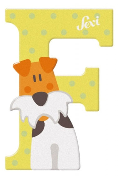 Sevi Tierbuchstabe F 9 Cm