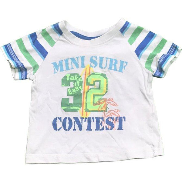 Shirt kurz Mini Surf Contest - Emily's Wunderlädchen Baby- und Kindersecondhand