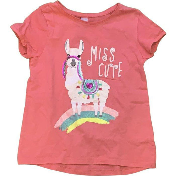 Shirt kurz "Miss cute" - Emily's Wunderlädchen Baby- und Kindersecondhand