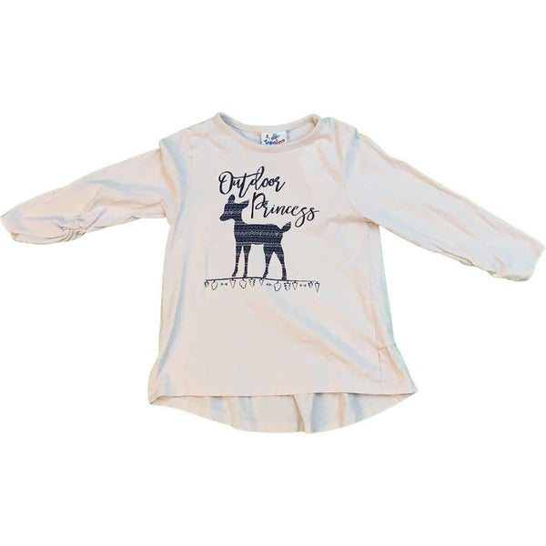 Shirt mit Rehaudruck - Emily's Wunderlädchen Baby- und Kindersecondhand