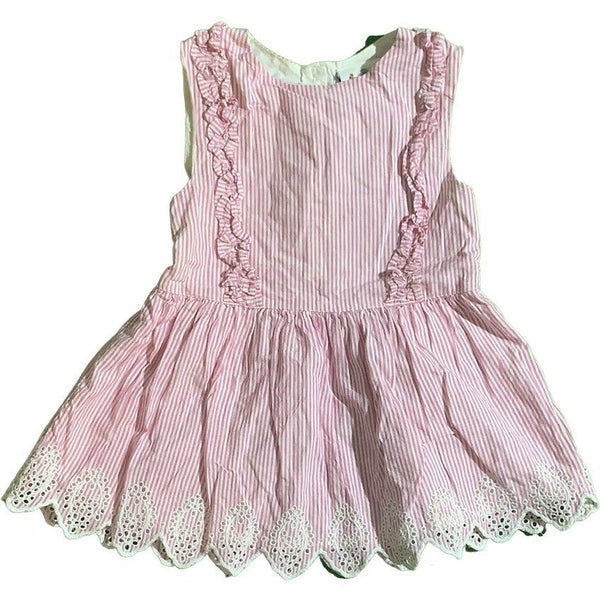 Sommerkleid mit Rüschen und Streifen - Emily's Wunderlädchen Baby- und Kindersecondhand