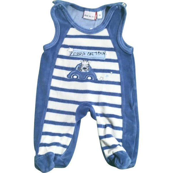 Strampler "Zebra on tour" - Emily's Wunderlädchen Baby- und Kindersecondhand