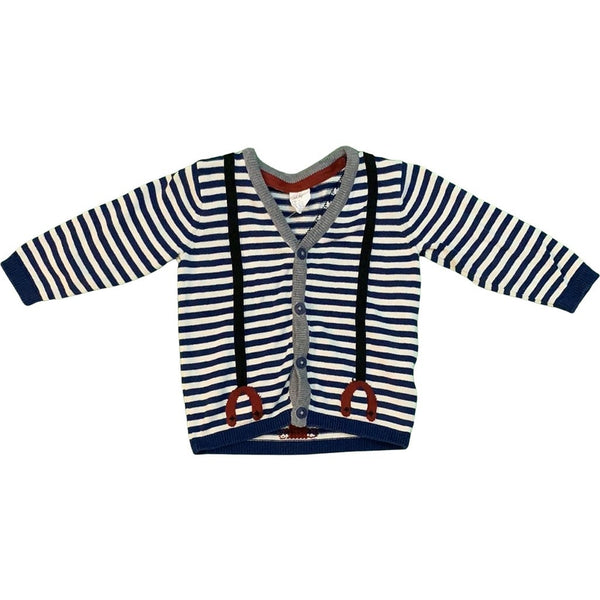 Strickjacke gestreift - Emily's Wunderlädchen Baby- und Kindersecondhand