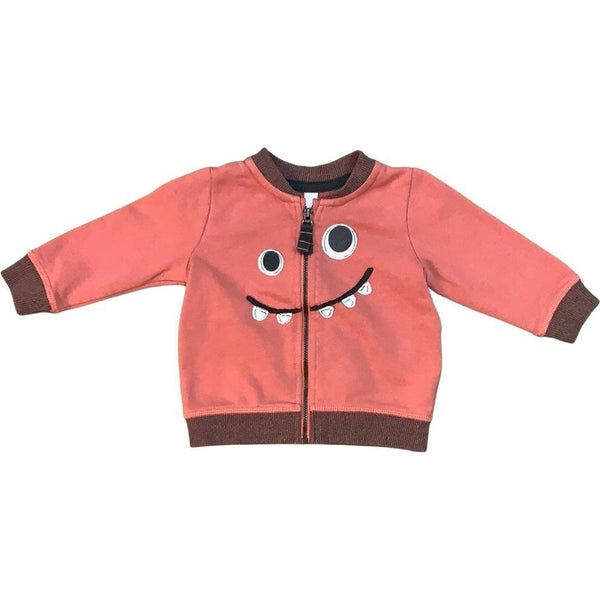 Sweatjacke Gesicht - Emily's Wunderlädchen Baby- und Kindersecondhand