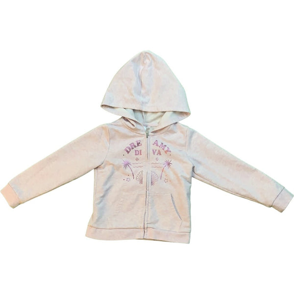 Sweatjacke mit Kapuze und Reisverschluss Dream Diva - Emily's Wunderlädchen Baby- und Kindersecondhand