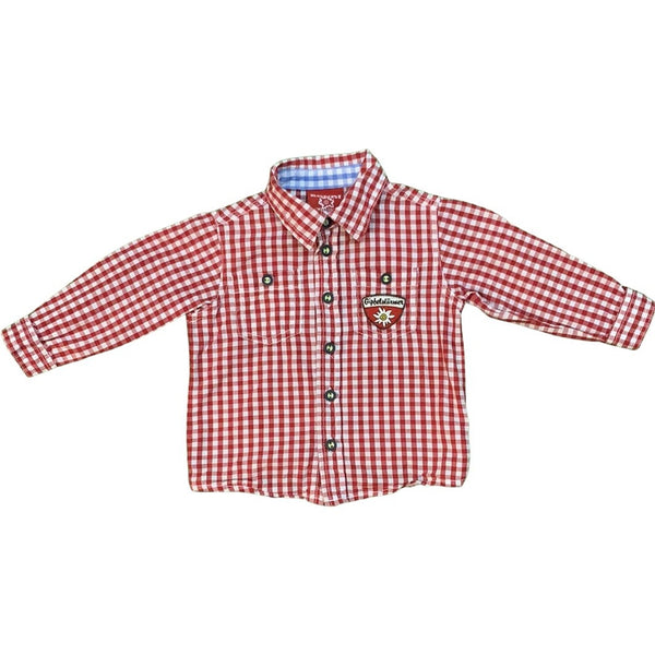 Trachtenhemd Gipfelstürmer kariert - Emily's Wunderlädchen Baby- und Kindersecondhand