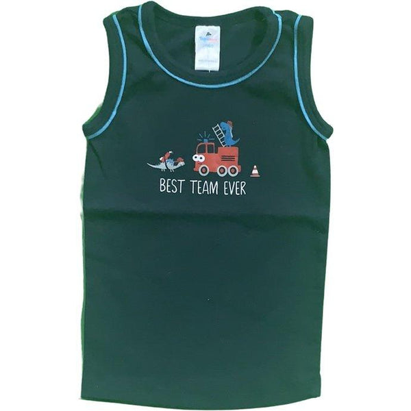 Unterhemd Feuerwehr Best Team Ever - Emily's Wunderlädchen Baby- und Kindersecondhand