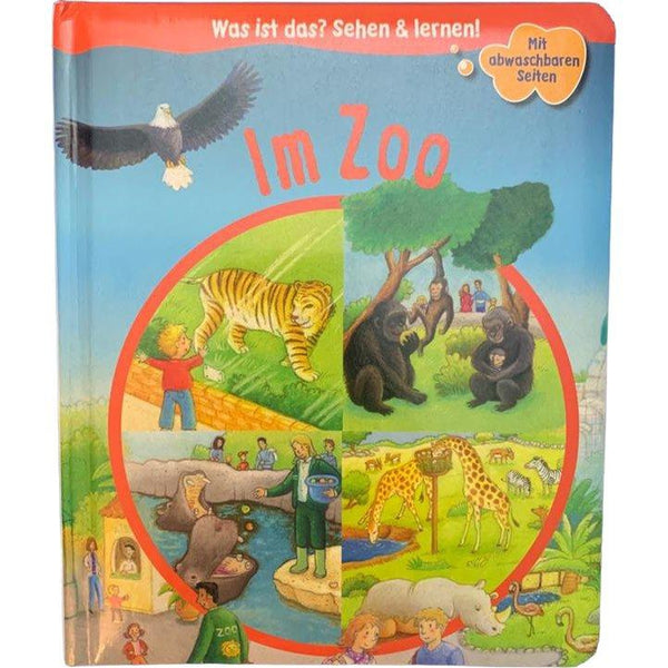 Was ist das? Sehen & lernen! Im Zoo abwaschbares Buch - Emily's Wunderlädchen Baby- und Kindersecondhand